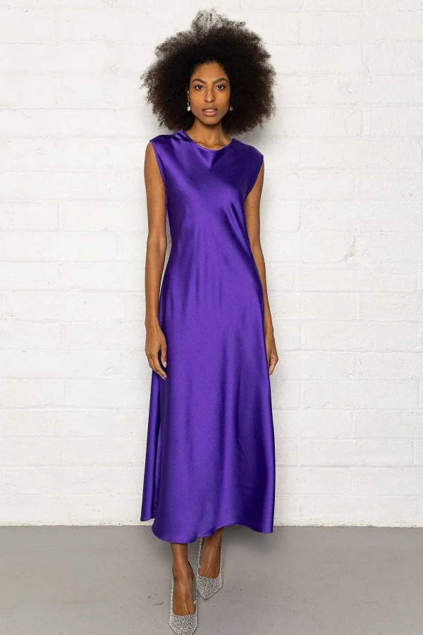 Pala D'oro Sport Vanessa Midi Dress In Purple*Women Dresses & Jumpsuits