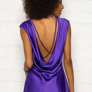 Pala D'oro Sport Vanessa Midi Dress In Purple*Women Dresses & Jumpsuits