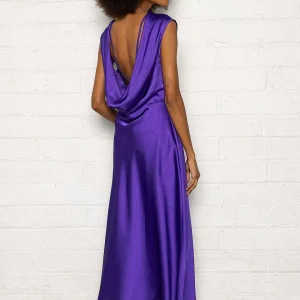 Pala D'oro Sport Vanessa Midi Dress In Purple*Women Dresses & Jumpsuits