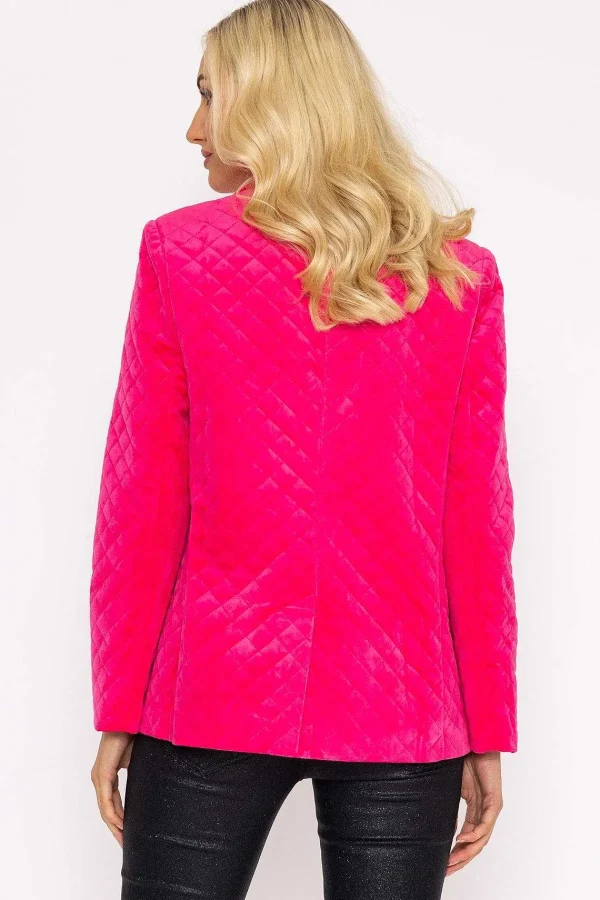 Rowen Avenue Velvet Blazer In Fuchsia*Women Blazers