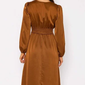 Pala D'oro Veronica Midi Dress In Copper* Sale Dresses