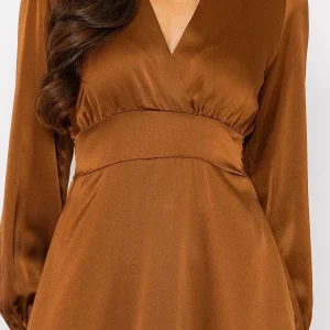 Pala D'oro Veronica Midi Dress In Copper* Sale Dresses