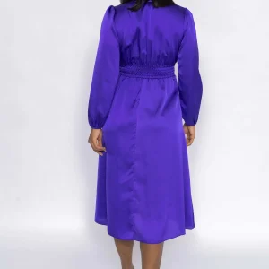 Pala D'oro Veronica Midi Dress In Purple*Women Dresses & Jumpsuits