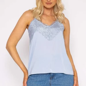 Vero Moda Victoria Cami In Blue*Women Tops & Blouses