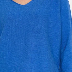 Pala D'oro V-Neck Jumper In Blue*Women Jumpers & Cardigans