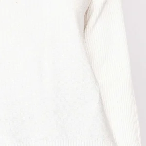 J'aime la Vie V-Neck Knit In Ecru*Women Jumpers & Cardigans