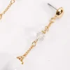 Soul Jewellery White Beaded Drop Earrings* Earrings