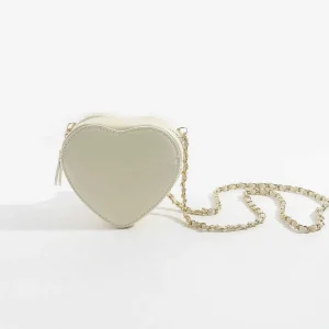 SOUL Accessories White Heart Crossbody Bag* Accessories