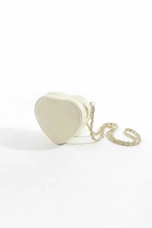 SOUL Accessories White Heart Crossbody Bag* Accessories
