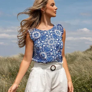 Rowen Avenue White High Waist Shorts*Women Skirts & Shorts