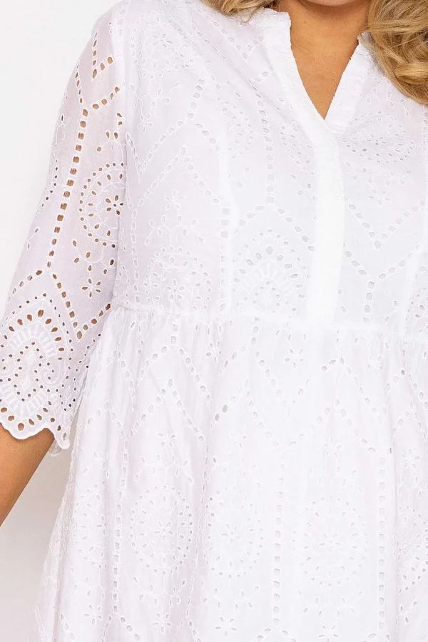 Ulla Popken White Lace Dress*Women Dresses & Jumpsuits