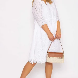 Ulla Popken White Lace Dress*Women Dresses & Jumpsuits