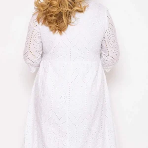 Ulla Popken White Lace Dress*Women Dresses & Jumpsuits