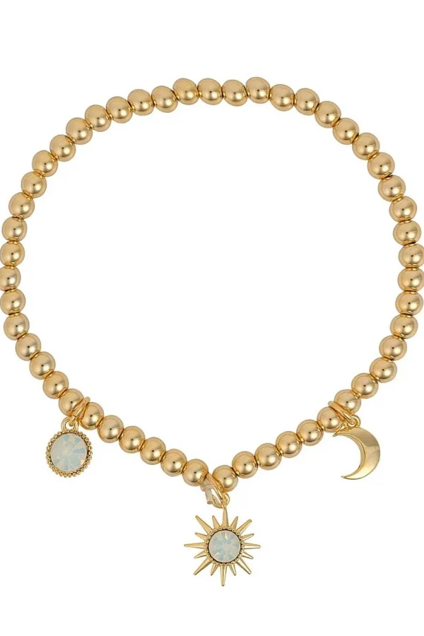 Knight & Day White Opal Crystal Sunshine Bracelet*Women As Seen On Social