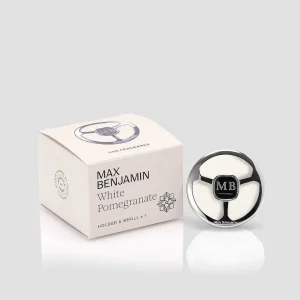 Max Benjamin White Pomegranate Car Fragrance Diffuser* Homeware