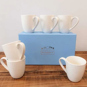 Newbridge Silverware Whiteware 6 Piece Mug Set* Homeware