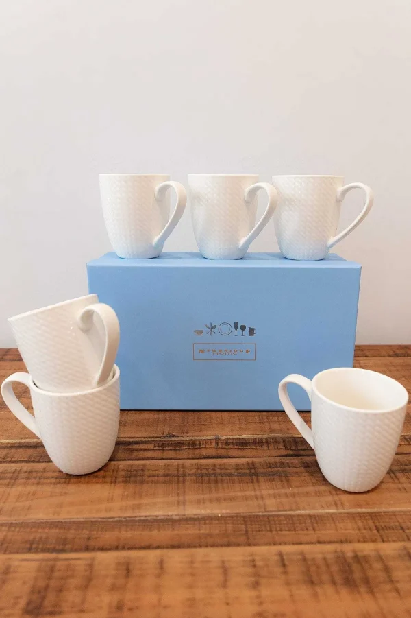 Newbridge Silverware Whiteware 6 Piece Mug Set* Homeware