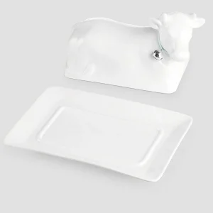 Newbridge Silverware Whiteware Butter Dish* Homeware
