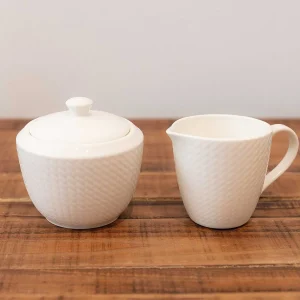 Newbridge Silverware Whiteware Cream & Sugar Set* Homeware
