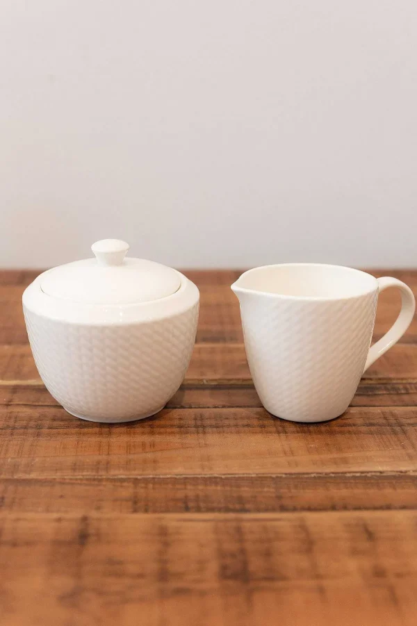 Newbridge Silverware Whiteware Cream & Sugar Set* Homeware
