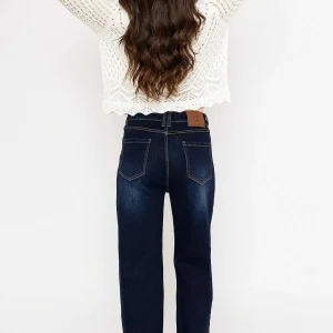 Kelly & Grace Weekend Wide Leg Denim Jeans In Indigo*Women Jeans & Trousers