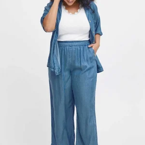 Simple Wish Wide Leg Jeans In Denim*Women Jeans & Trousers