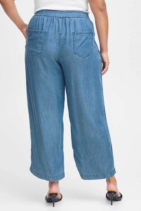 Simple Wish Wide Leg Jeans In Denim*Women Jeans & Trousers