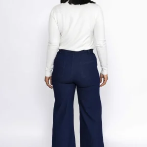 Pala D'oro Wide Leg Jeans In Denim*Women Jeans & Trousers