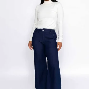 Pala D'oro Wide Leg Jeans In Denim*Women Jeans & Trousers