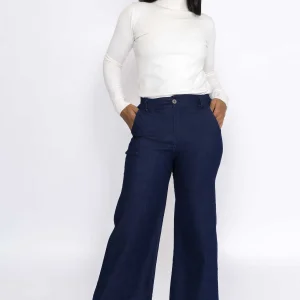 Pala D'oro Wide Leg Jeans In Denim*Women Jeans & Trousers
