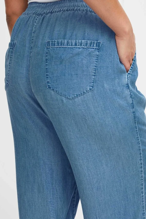 Simple Wish Wide Leg Jeans In Denim*Women Jeans & Trousers