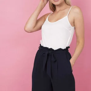 J'aime la Vie Wide Leg Trousers In Navy*Women Jeans & Trousers