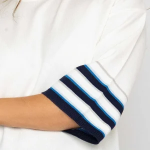 Rowen Avenue Wide Sleeve Stripe Knit In Ecru*Women Jumpers & Cardigans