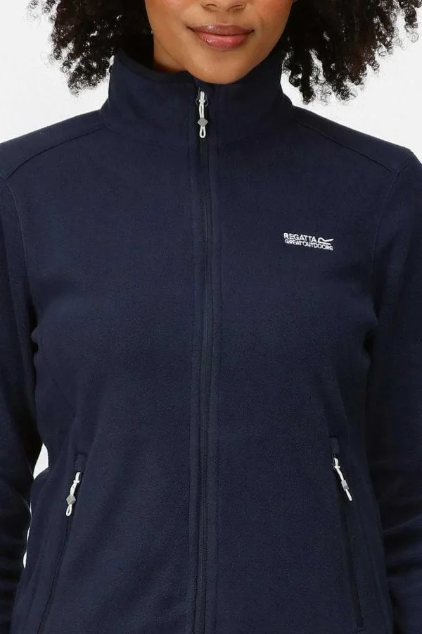 Regatta Women'S Floreo Iv Full Zip Fleece In Navy*Women Hoodies & Sweatshirts