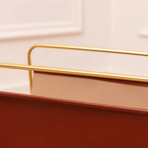 Carraig Donn HOME Wood & Gold Magazine Rack* Homeware