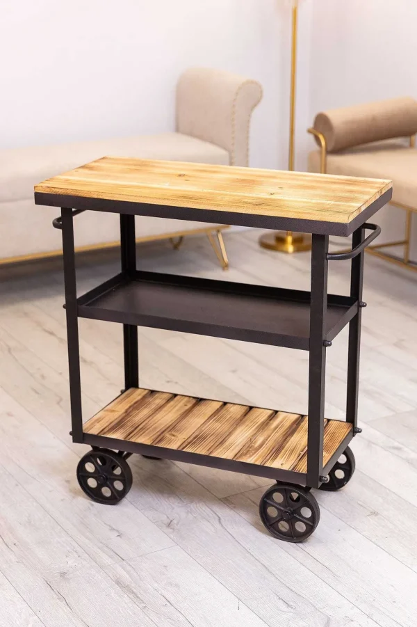 Carraig Donn HOME Wooden Bar Cart* Homeware