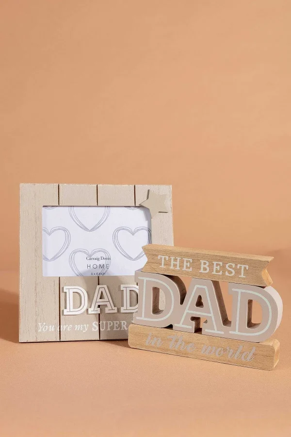 Carraig Donn HOME Wooden Dad Photo Frame* Homeware
