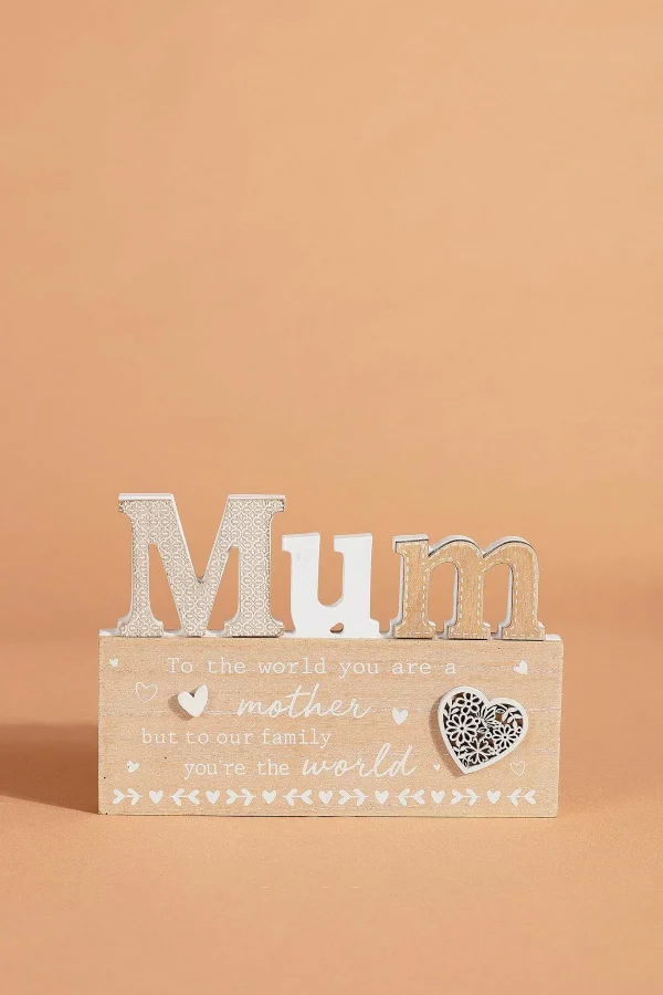 Carraig Donn HOME Wooden Mum Plaque* Homeware