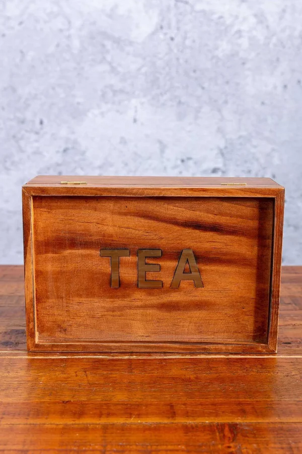 Carraig Donn HOME Wooden Tea Box* Homeware