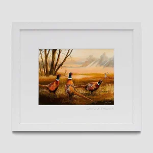 Blue Shoe Gallery Woodland Pheasants Wall Art* Homeware