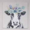 Carraig Donn HOME Wow Cow Canvas Art Wall* Homeware