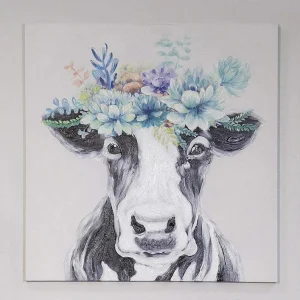 Carraig Donn HOME Wow Cow Canvas Art Wall* Homeware