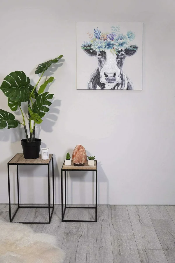 Carraig Donn HOME Wow Cow Canvas Art Wall* Homeware