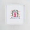 Blue Shoe Gallery Yes To The Address Large Framed Art Print* Homeware