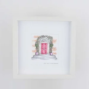Blue Shoe Gallery Yes To The Address Small Framed Art Print* Homeware