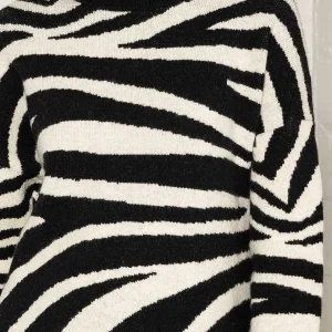 Pala D'oro Sport Zebra Print Knit*Women Jumpers & Cardigans