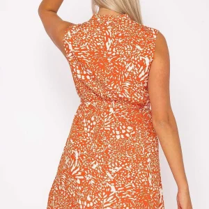 Kelly & Grace Weekend Zebra Print Viscose Mini Dress* Skater
