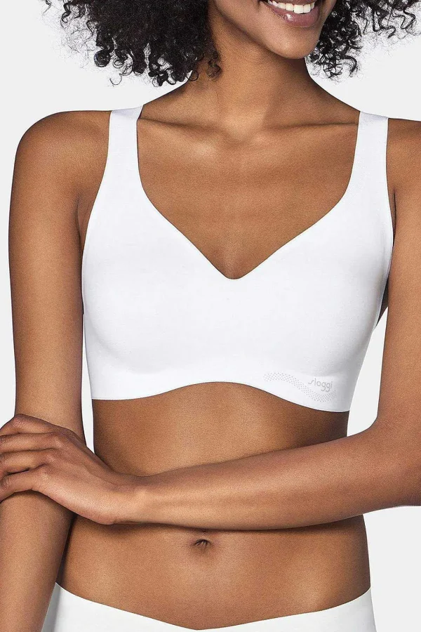 Sloggi Zero Feel Bralette In White*Women Lingerie