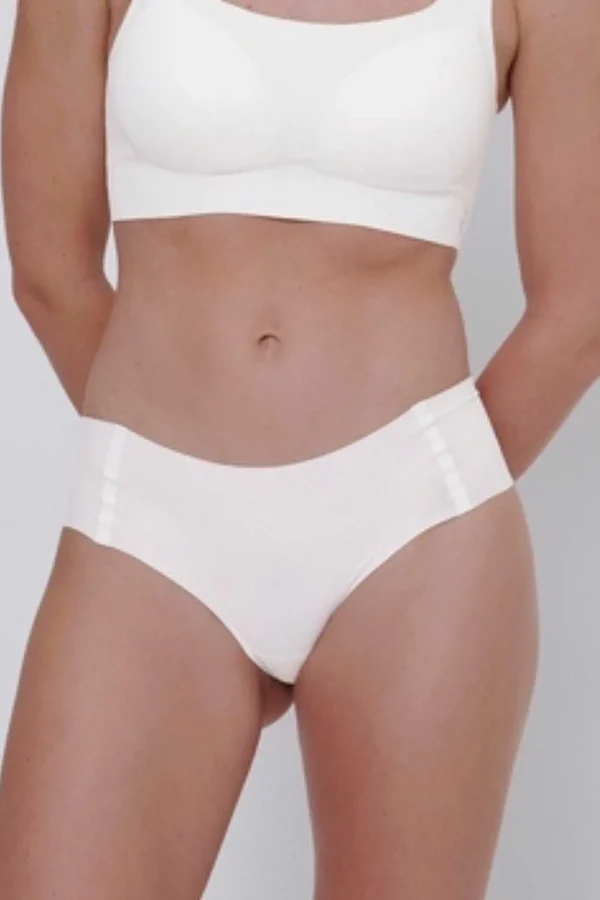 Sloggi Zero Feel High Waist Briefs In White*Women Lingerie