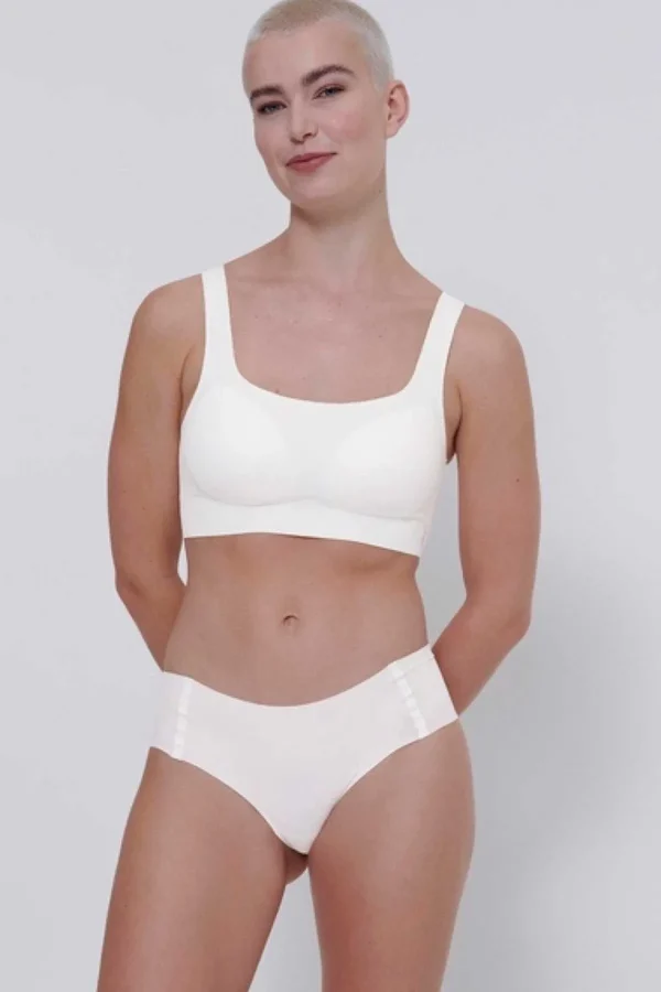 Sloggi Zero Feel High Waist Briefs In White*Women Lingerie